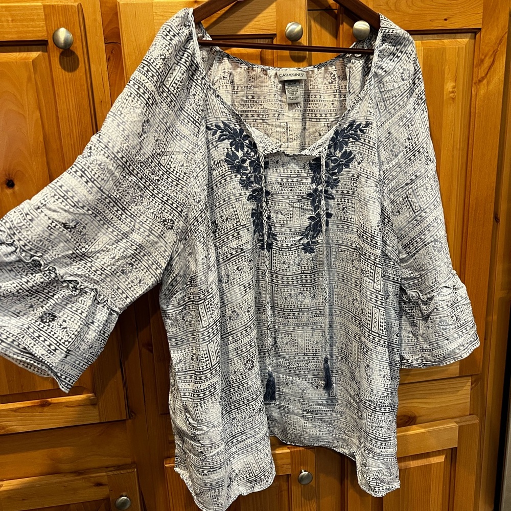 Catherine’s 3x Blouse